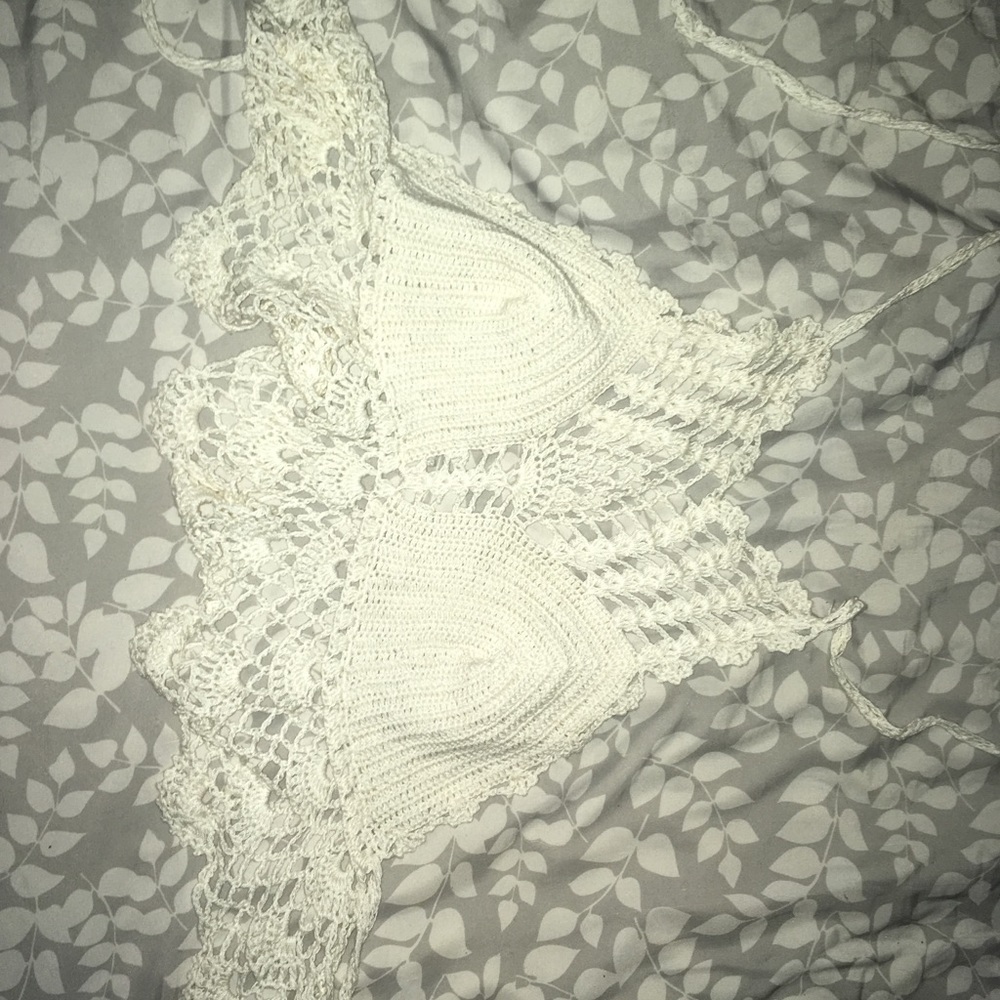 Hand-made halter top